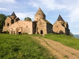 V klášteře Goshavank vyšívali do kamene